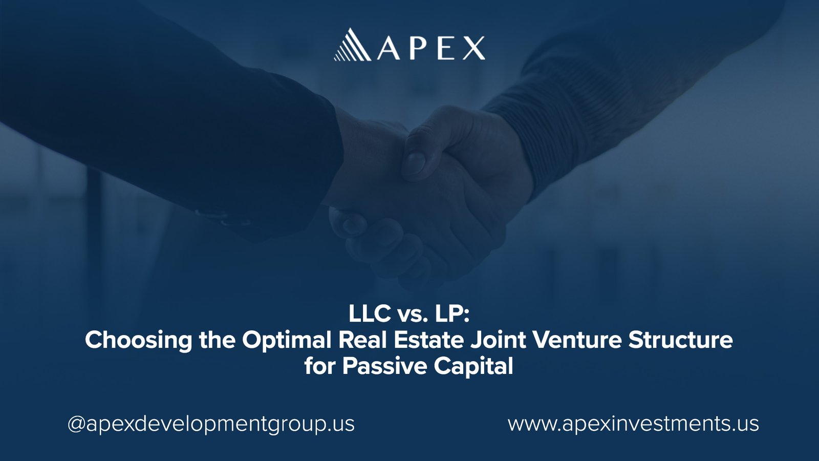 Real Estate Joint Venture Structure